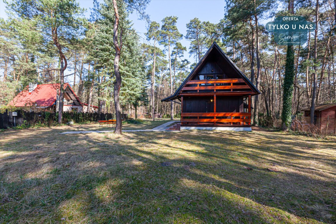 Urokliwy dom rekreacyjny 63 m² z kominkiem i prywatnością Wrząca, Piłsudskiego  126m2 Foto 1