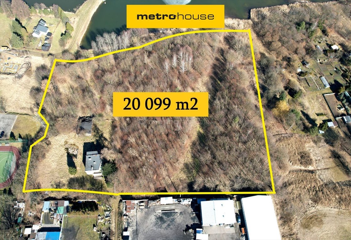 Działka pod zabudowę i z zielenią, 20 099 m², Sośnicowice Sośnicowice  20 990m2 Foto 1