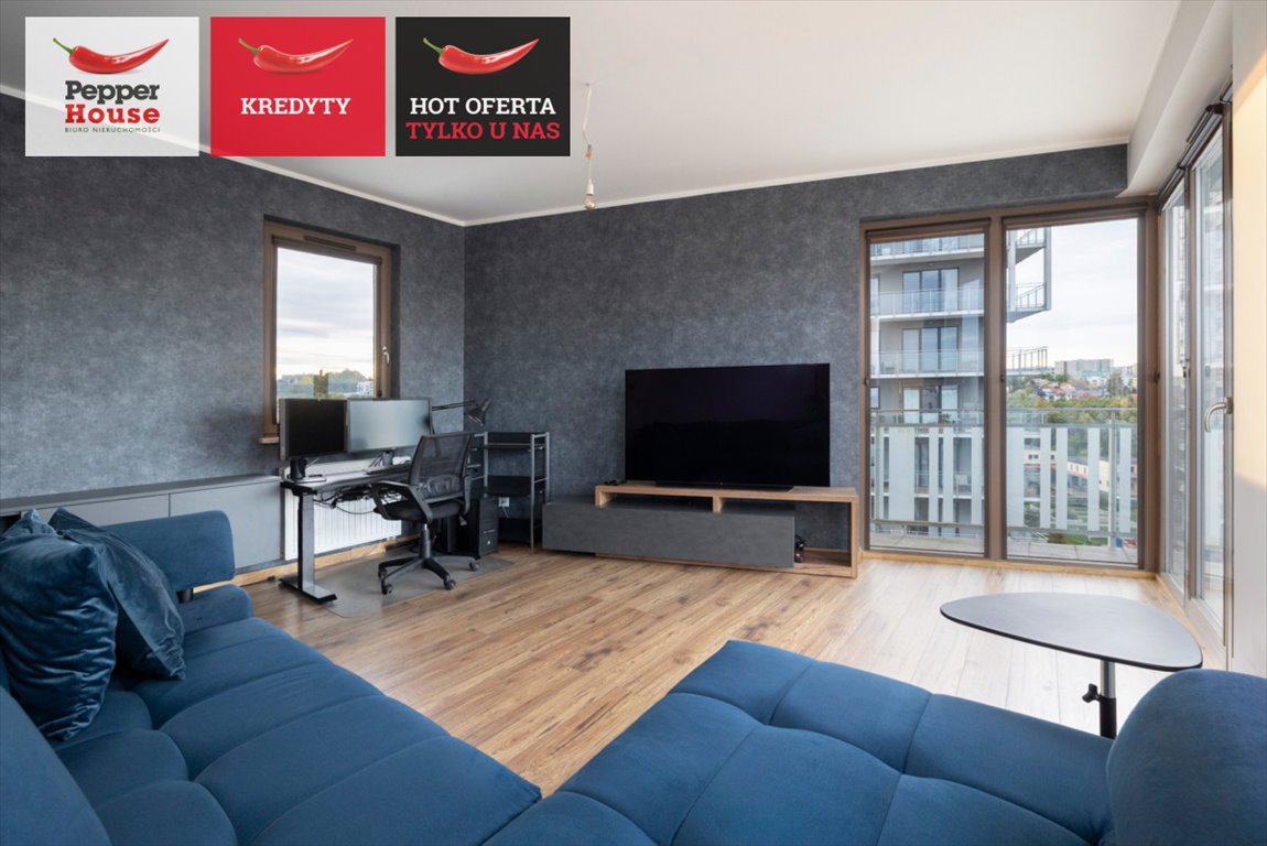 Komfortowe 2-pokojowe mieszkanie 47,4 m² z balkonem (Gdańsk Morena) Gdańsk, Morena, prof. Stefana Hausbrandta  47m2 Foto 1