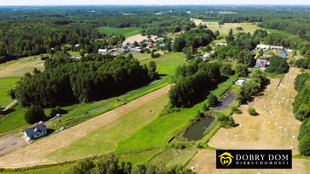 Działka 9 727 m² z możliwością budowy domu i stawu Hermanówka  9 727m2 Foto 1