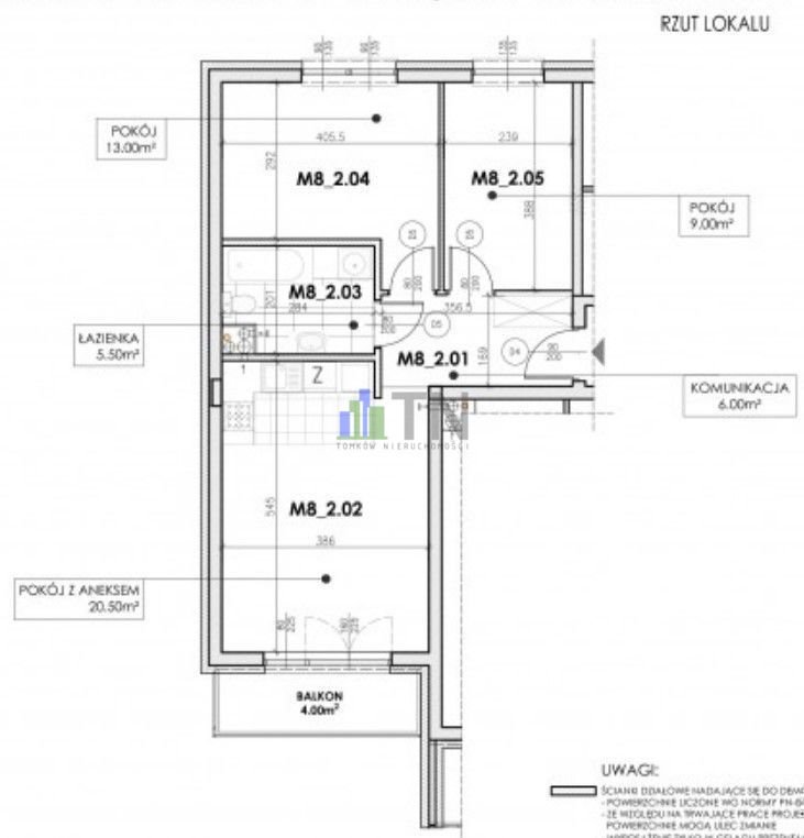 Mieszkanie trzypokojowe na sprzedaż Dobrzykowice, ŚWIETNA OFERTA!  54m2 Foto 3