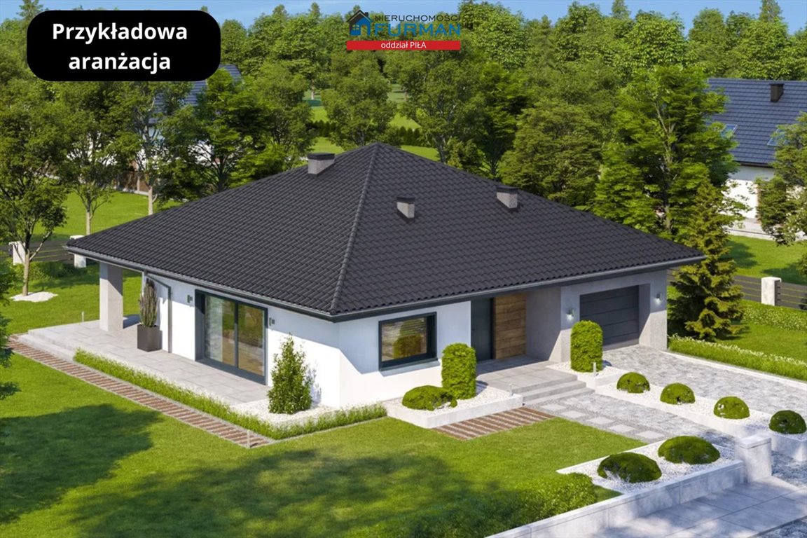 Nowoczesny dom w Atanazynie, 144,5 m², garaż i działka Szamocin, Atanazyn  145m2 Foto 1