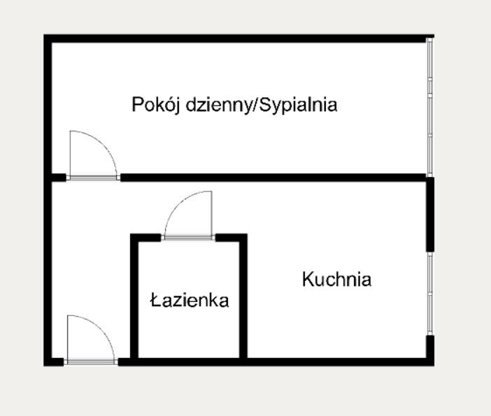 Kawalerka na sprzedaż Kraków, Krowodrza, Królewska  35m2 Foto 15