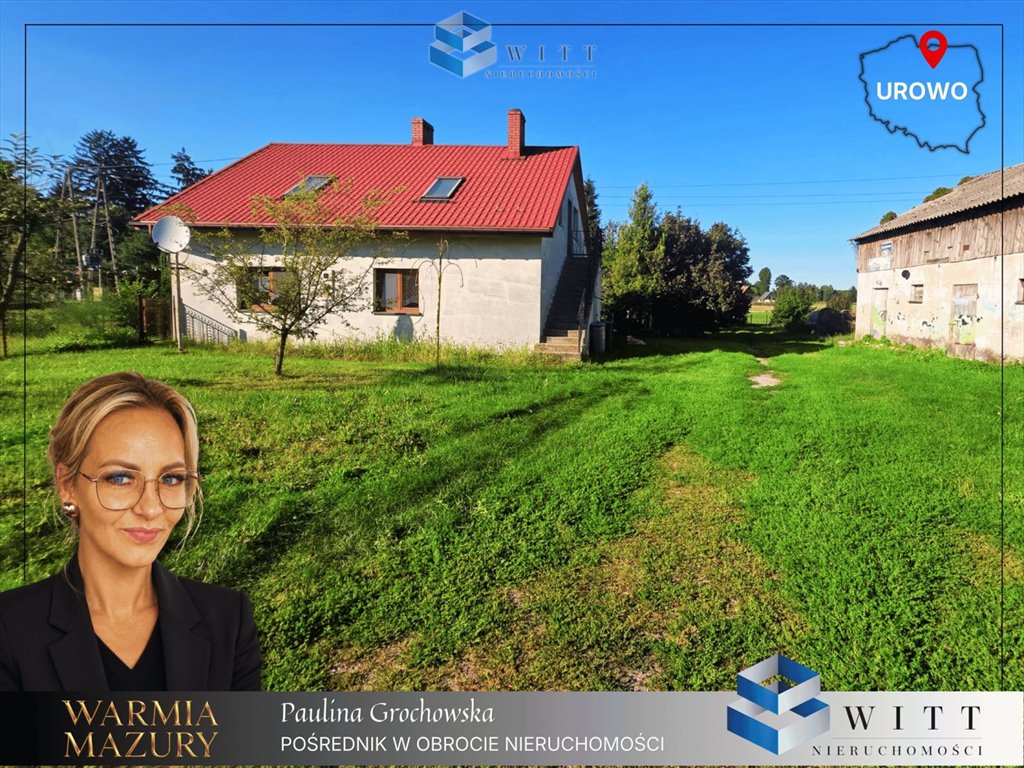 Urowo, 200 m² - przestronne siedlisko z dwoma mieszkaniami zapraszam: Urowo