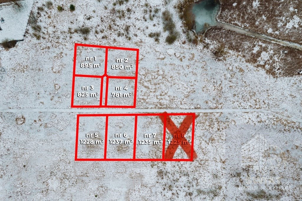 Atrakcyjne działki w Dołujach od 781 m2 – inwestycja lub dom Dołuje  800m2 Foto 1