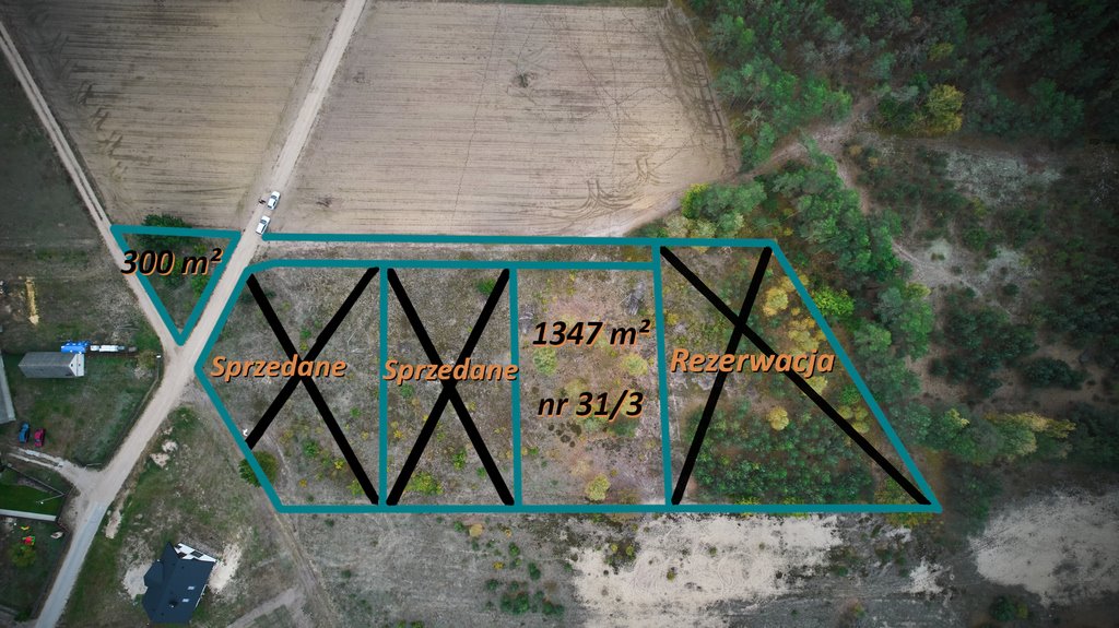 Działka budowlana na sprzedaż Golanka  1 347m2 Foto 1