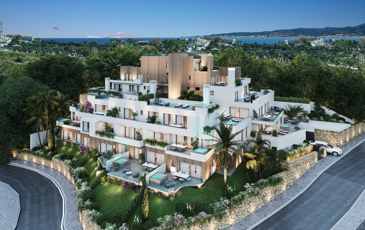 Polecam luksusowe apartamenty z basenami i tarasami w Marbella Hiszpania, Rio Real Golf, Rio Real Golf  91m2 Foto 1