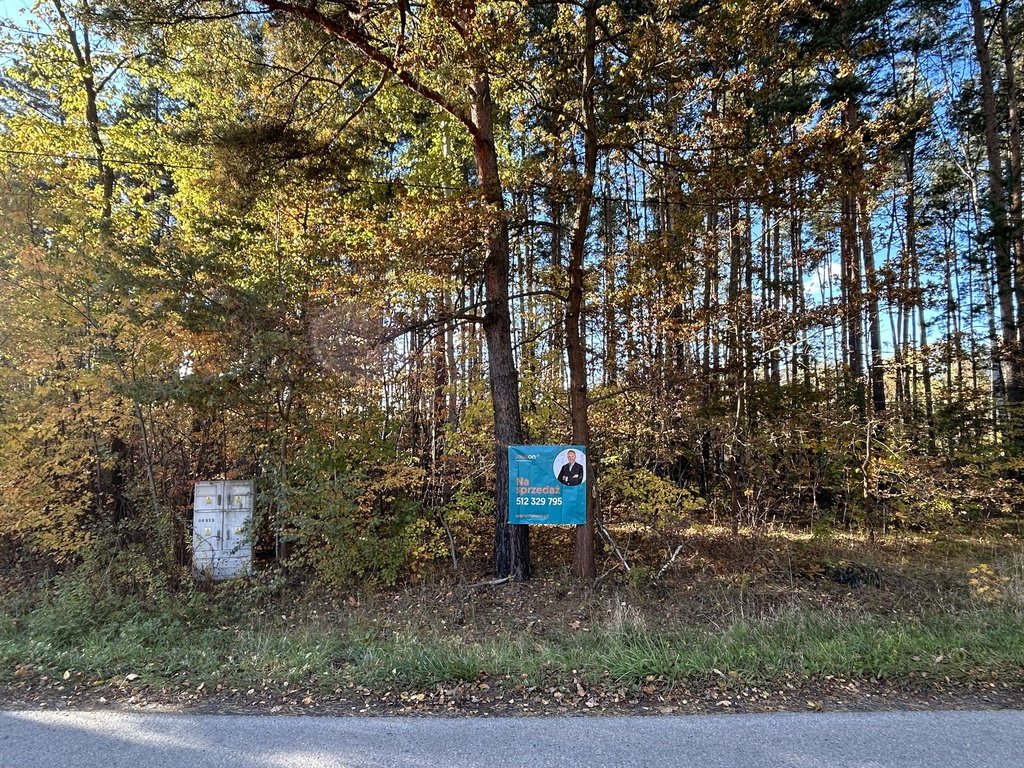 Zalesione działki pod zabudowę w Chociszewie, media, asfalt Chociszew  1 592m2 Foto 1