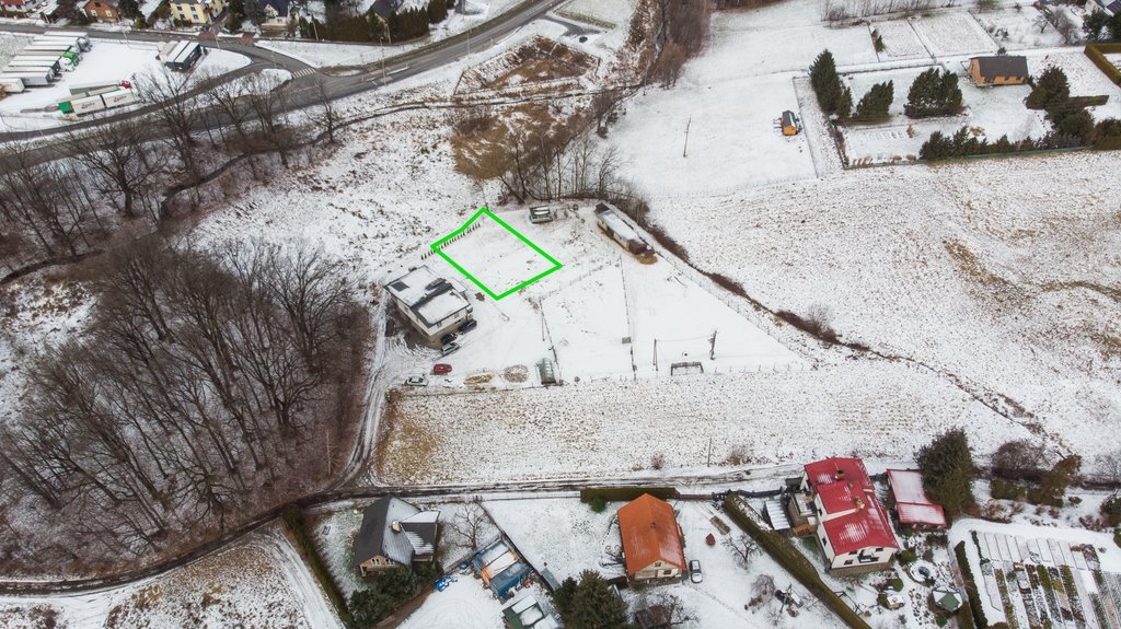 Działka budowlana pod dzierżawę Bielsko-Biała, Komorowice Krakowskie, Przeciętna  881m2 Foto 1