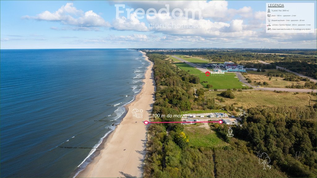 Działka nad morzem w Kołobrzegu, 2962 m², inwestycja Kołobrzeg, Brzeska  2 962m2 Foto 1
