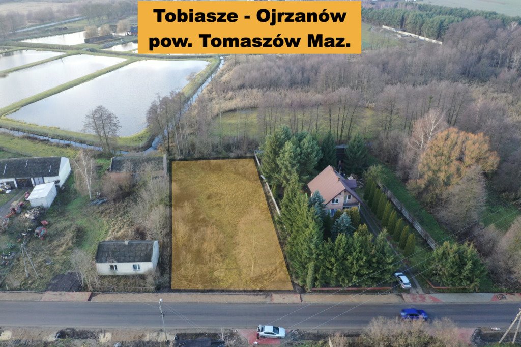 Działka 1800 m² z warunkami zabudowy, dostęp prąd i woda Tobiasze  1 800m2 Foto 1
