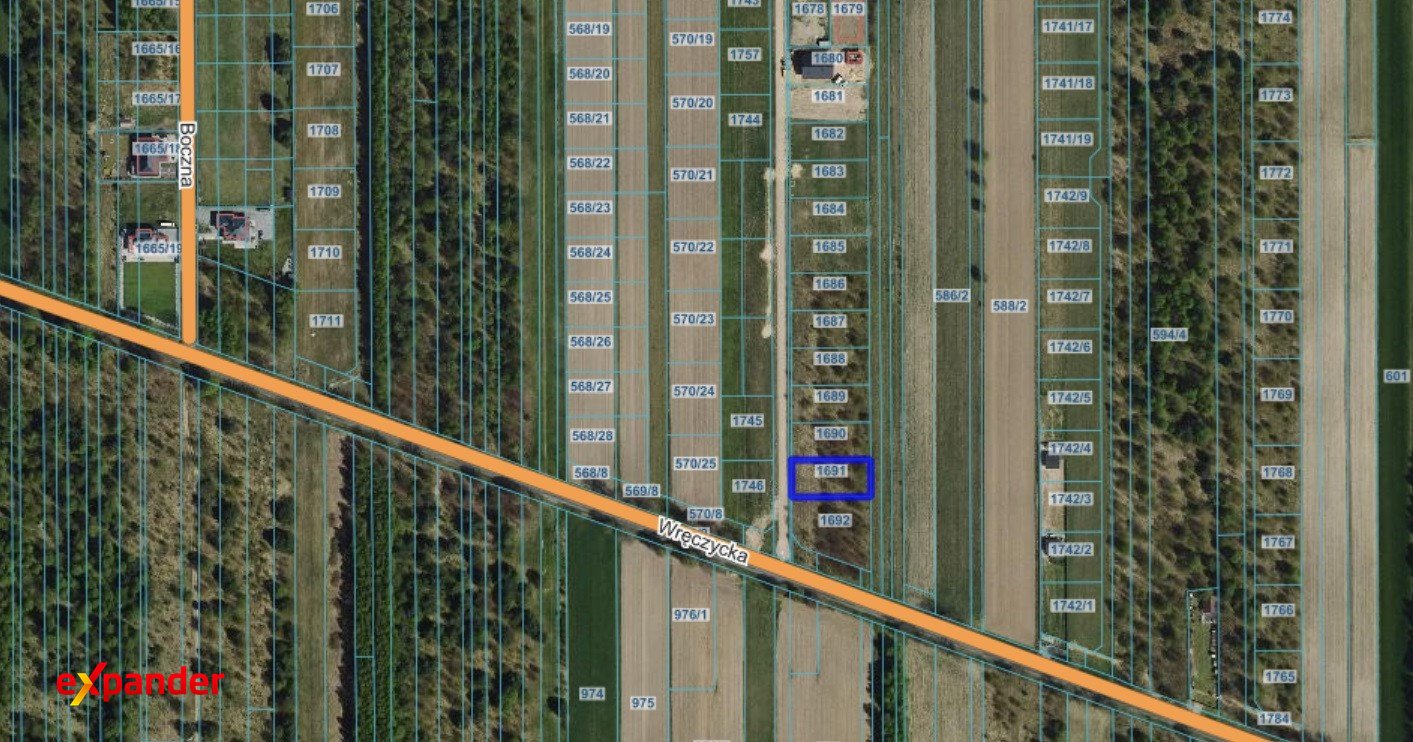 Sprzedam ustawną działkę 800 m² w Kaleju z mediami Kalej, Kowalska  800m2 Foto 1