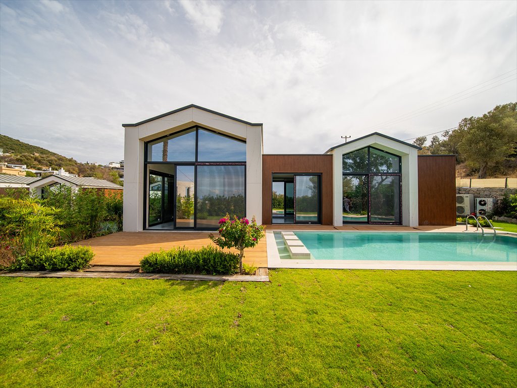 Luksowne wille z widokiem na morze i prywatnym basenem Turcja, Yalıkavak, Yalıkavak, Bodrum, Muğla  400m2 Foto 1