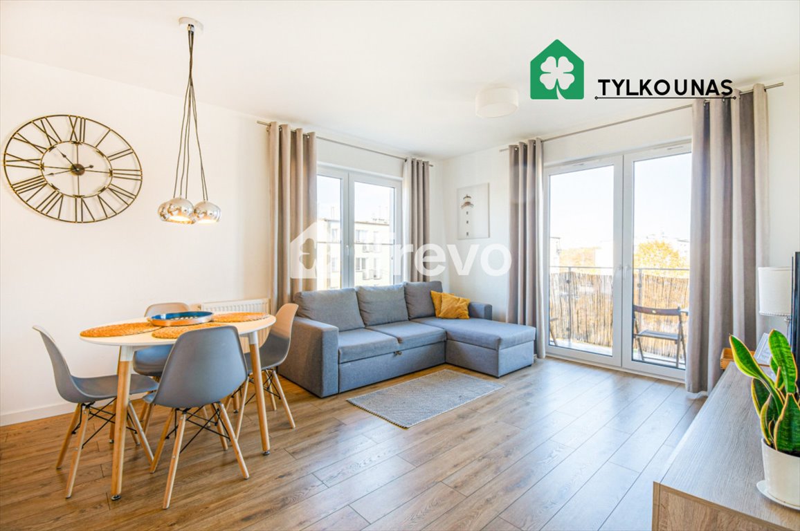 Na wynajem nowoczesne 2-pokojowe mieszkanie 42 m² w Brzeźnie Gdańsk, Brzeźno, Karola Chodkiewicza  42m2 Foto 1