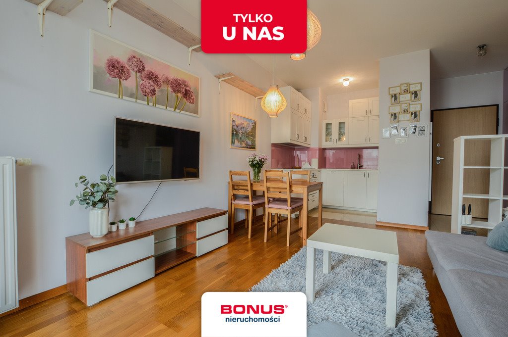 Wilanów, 2 pokoje, balkon, umeblowane, blisko sklepów Warszawa, Wilanów, Błonia Wilanowskie, Herbu Janina  43m2 Foto 1