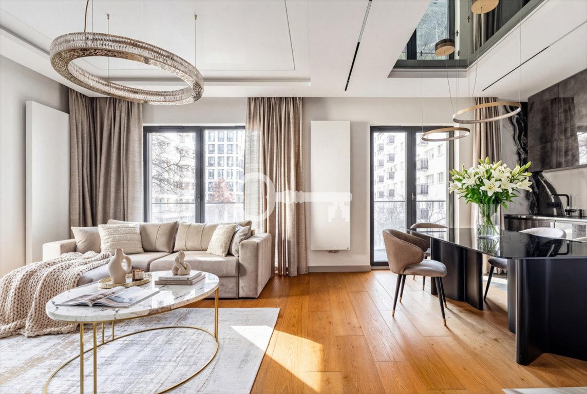 Na wynajem przestronne 61 m² w centrum Warszawy z balkonem Warszawa, Śródmieście Mirów, Złota  61m2 Foto 1