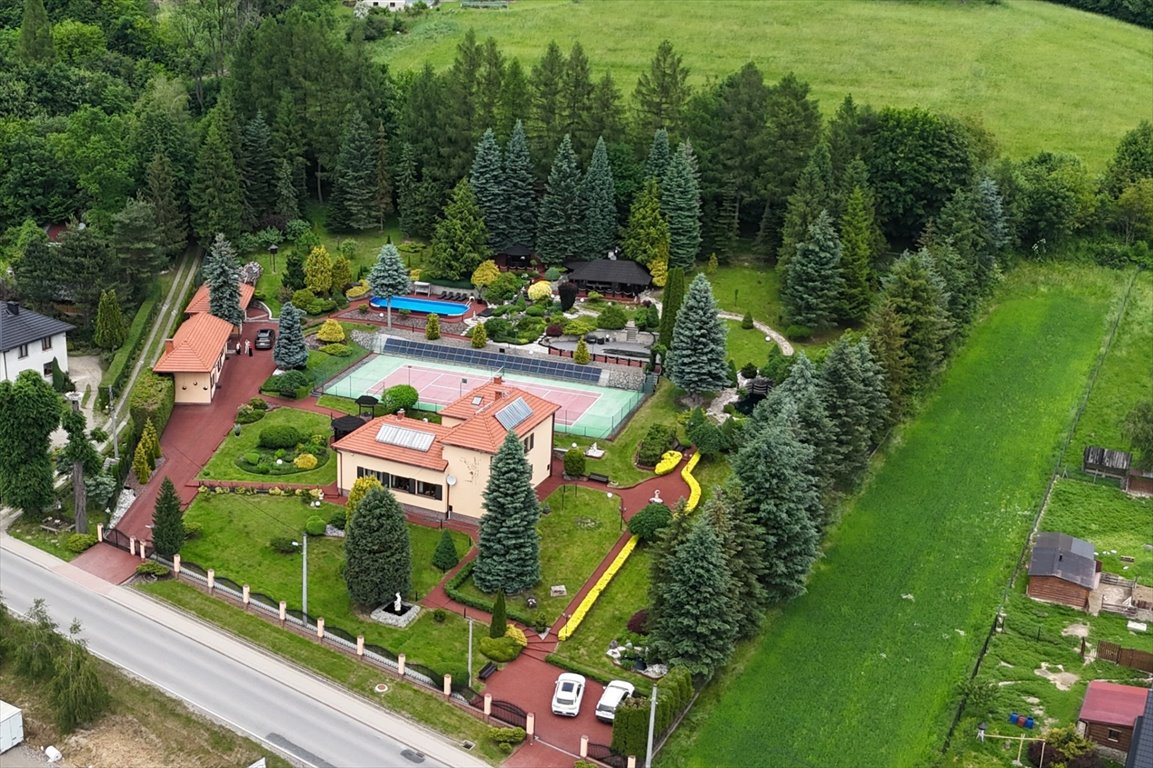 Sprzedam luksusową willę z basenem i kortem tenisowym Dobra, 480  260m2 Foto 1
