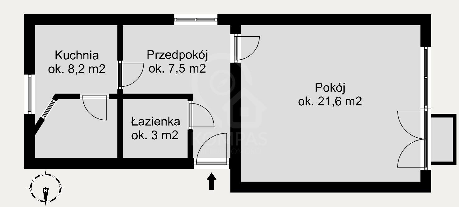 Kawalerka na sprzedaż Wrocław, Wrocław-Stare Miasto, Słubicka  40m2 Foto 13