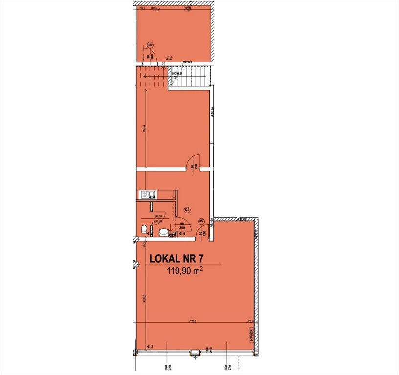 Lokal użytkowy na sprzedaż Łódź, Śródmieście, 6 Sierpnia  120m2 Foto 1