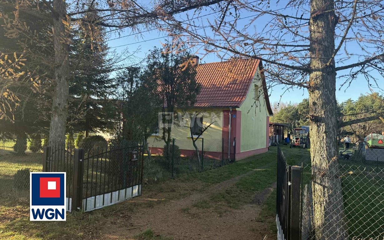 Dom w stanie surowym nad Jeziorem Jagodne, 1545 m2 działki Jagodne Wielkie, Jagodne Wielkie  120m2 Foto 1
