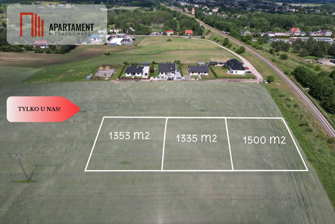Zapraszam do obejrzenia działki 1500 m² z mediami i decyzją o zabudowie Witunia  1 335m2 Foto 1