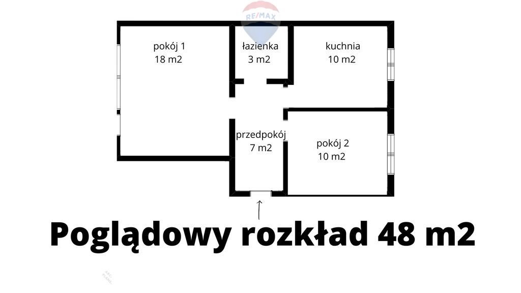 Mieszkanie dwupokojowe na sprzedaż Ostrowiec Świętokrzyski, os. Ogrody  48m2 Foto 2