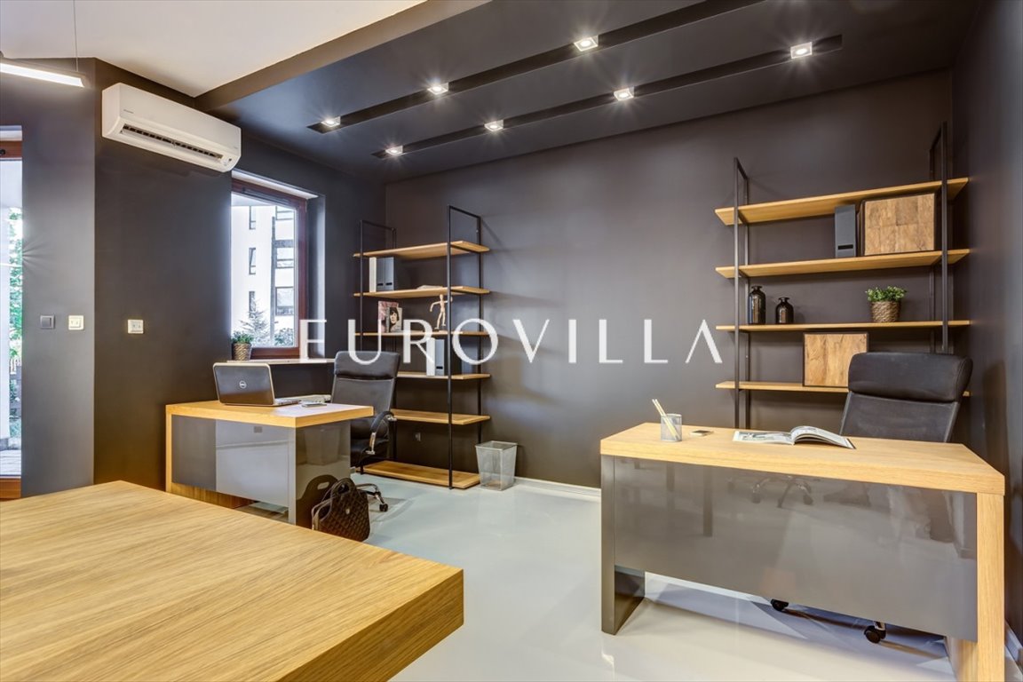Nowoczesne biuro 112 m² w Wilanowie (z ogródkami, klimatyzacją) Warszawa, Wilanów, Sarmacka  113m2 Foto 1