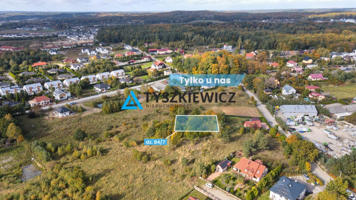 Działka budowlana na sprzedaż Jankowo Gdańskie, Lipowa  1 099m2 Foto 1