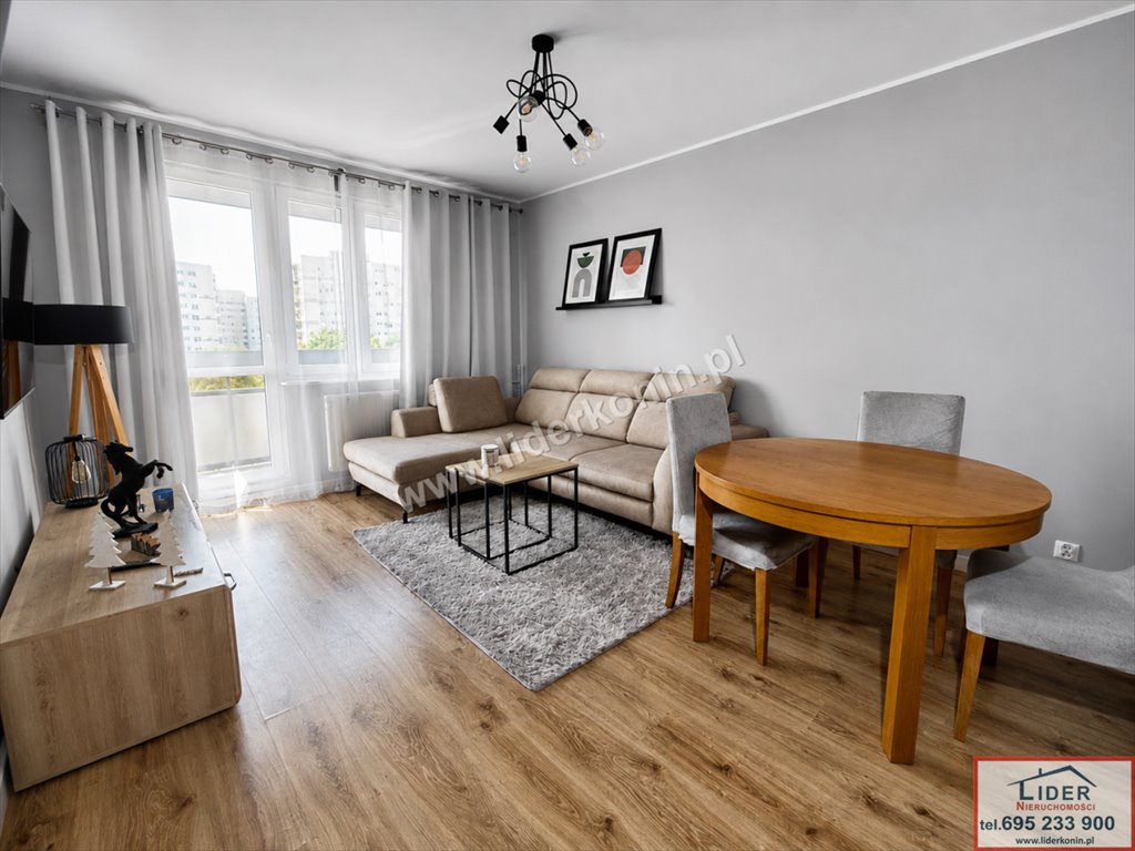 Przestronne 3-pokojowe mieszkanie po remoncie (60 m²) w Koninie Konin, zatorze  60m2 Foto 1