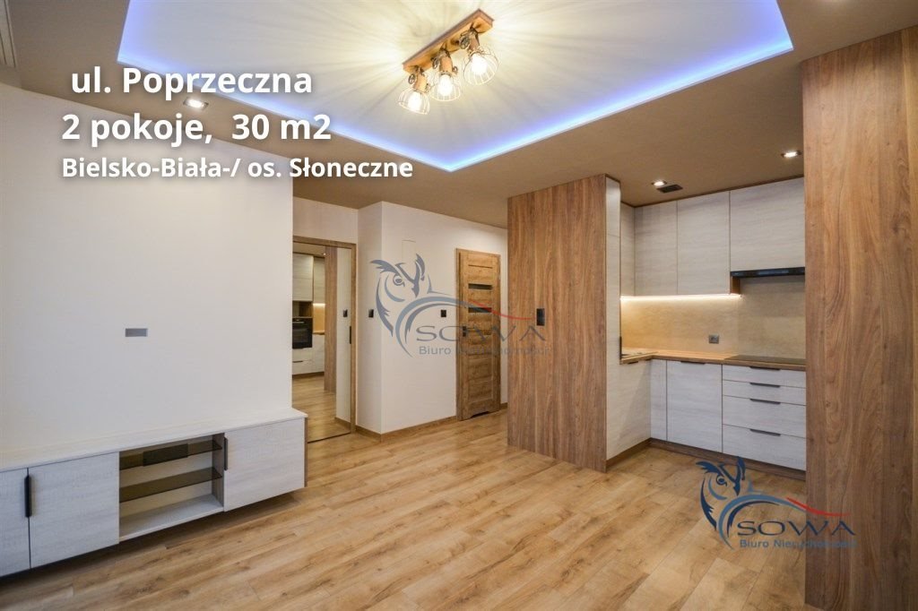 Komfortowe 2-pokojowe mieszkanie po remoncie, nowoczesne wyposażenie Bielsko-Biała, Osiedle Słoneczne  30m2 Foto 1
