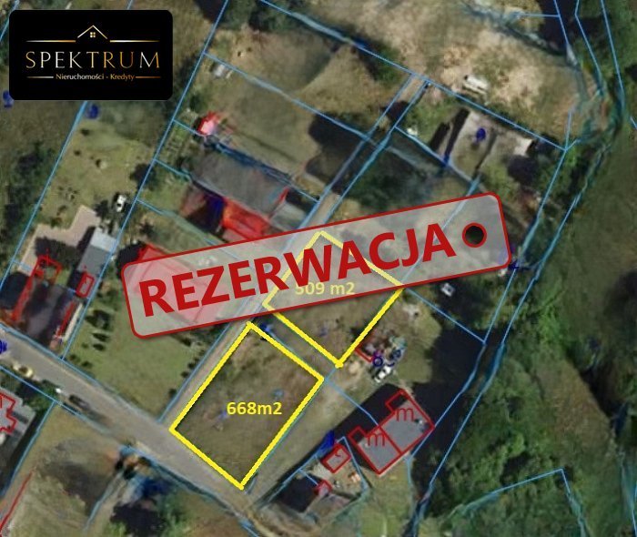 Sprzedam działkę budowlaną 509 m² z mediami w Kotach Koty  509m2 Foto 1