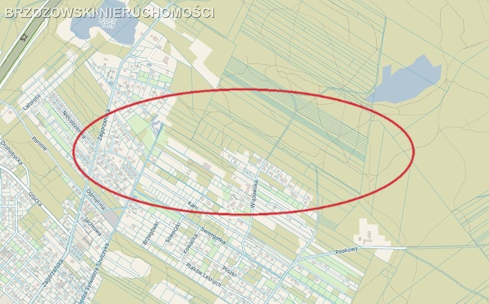 Działka budowlana na sprzedaż Warszawa, Wawer, Aleksandrów, Wiązowska  2 390m2 Foto 1