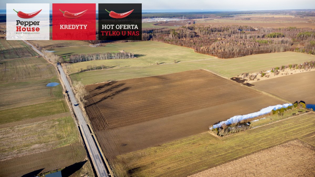 Działka 10 300 m² z możliwością zabudowy w Choczewie Choczewo, Bałtycka  10 300m2 Foto 1