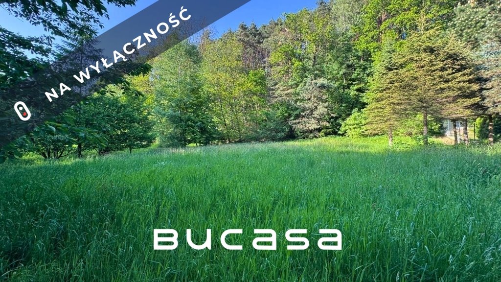 Działka budowlana 15,6 ar z mediami, planem i spokojną okolicą Osieczany  1 561m2 Foto 1