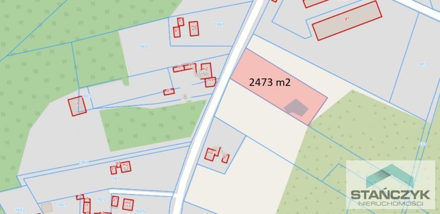 Sprzedam działkę 2 473 m² z stawem, blisko morza i lasu Wisełka  2 473m2 Foto 1
