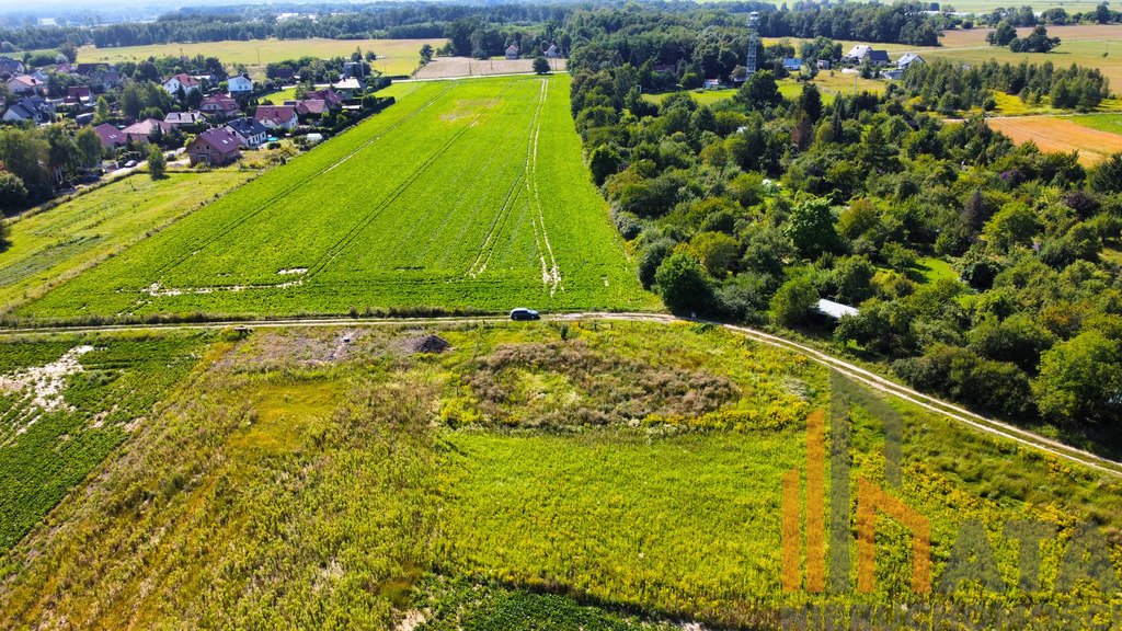 Działka budowlana na sprzedaż Pęgów, Leśna  1 051m2 Foto 3