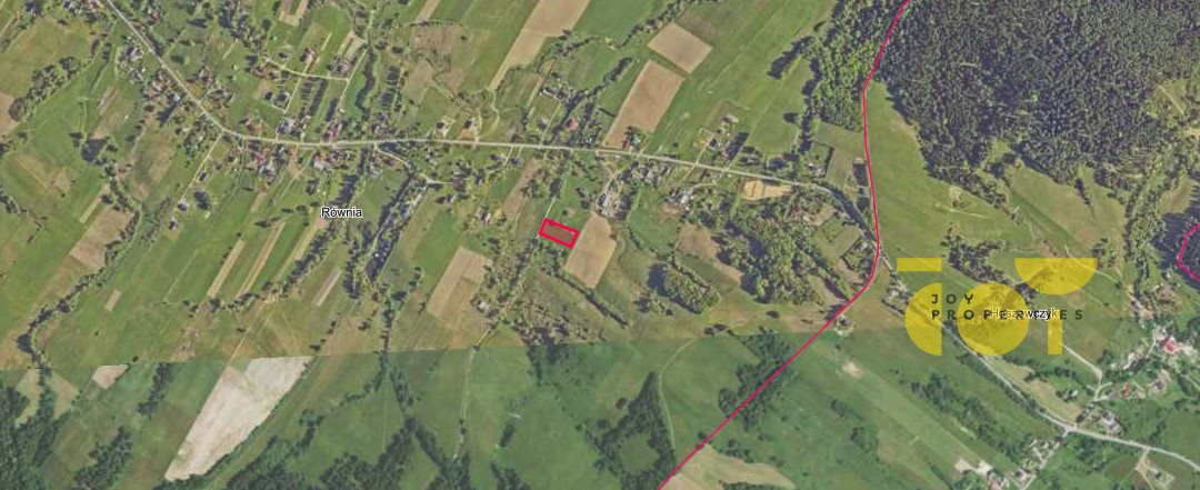 Działka 3000 m² z widokiem, inwestycja w Bieszczadach Równia  3 000m2 Foto 1