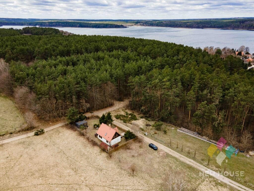 Dom z tarasem w Pluskach, 91,6 m2, las i jezioro blisko Pluski, Lawendowa  92m2 Foto 1