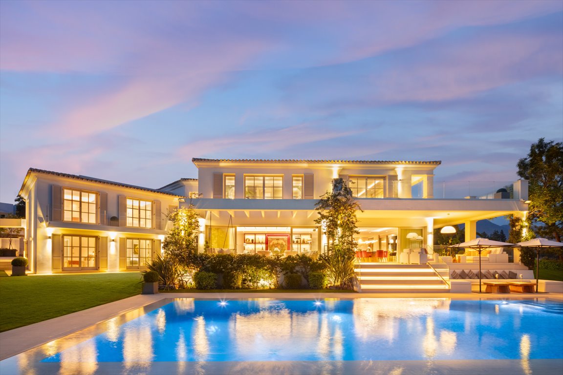 Luksusowa willa 702 m² z widokiem na pole golfowe - Marbella Hiszpania, Nueva Andalucia, Aloha  702m2 Foto 1