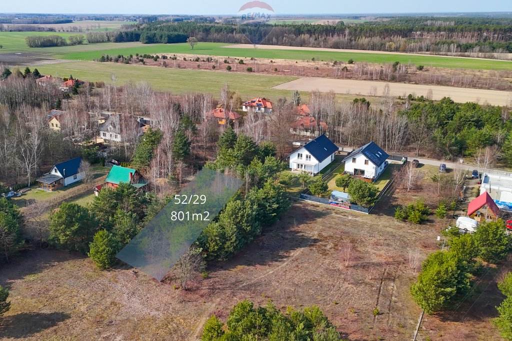 Działka 801 m² pod dom w spokojnej, zielonej okolicy Błędowo, Brzozowa  801m2 Foto 1