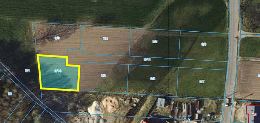 Działka budowlana na sprzedaż Łódź, Tadeusza Gajcego  604m2 Foto 1