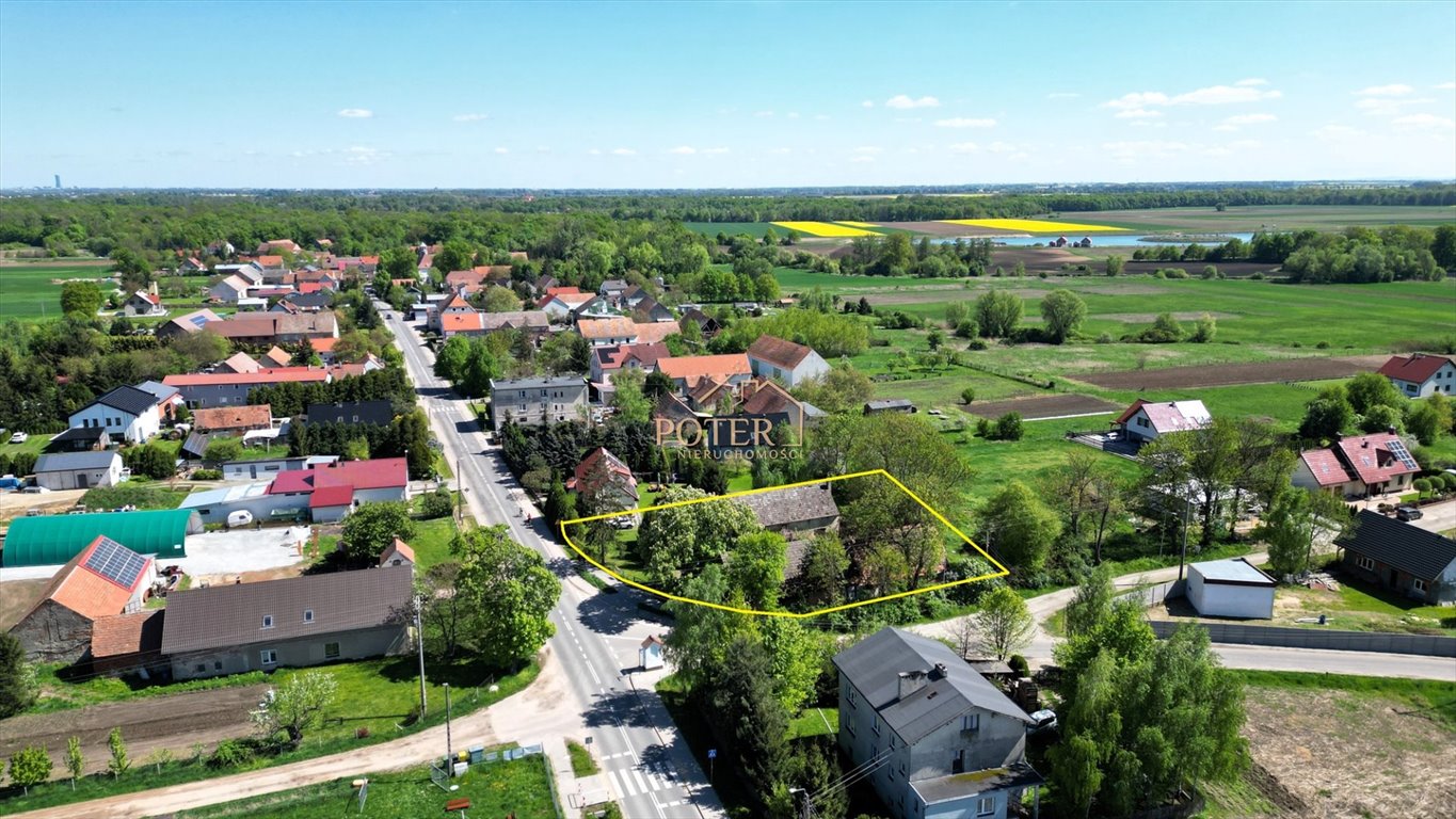 Działka budowlana 1320 m² z mediami, spokojna okolica Bogdaszowice  1 320m2 Foto 1