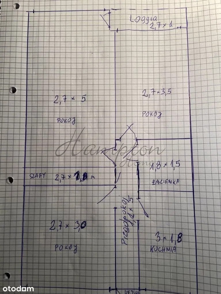 3-pokojowe mieszkanie z loggią i komórką na Mokotowie Warszawa, Mokotów Siekierki, Czerniakowska  50m2 Foto 1