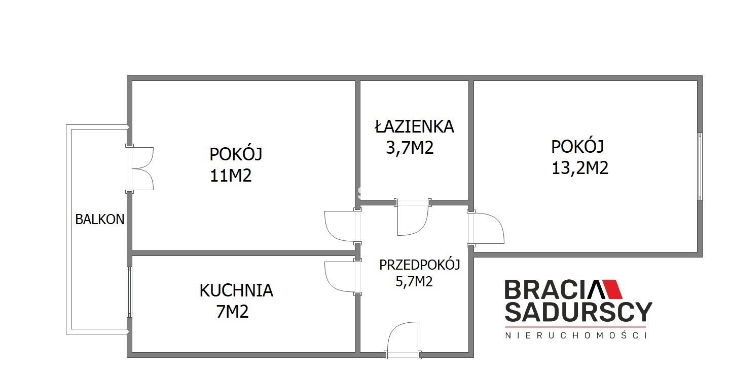 Mieszkanie dwupokojowe na sprzedaż Kraków, Dębniki, Ruczaj, Lubostroń  41m2 Foto 16