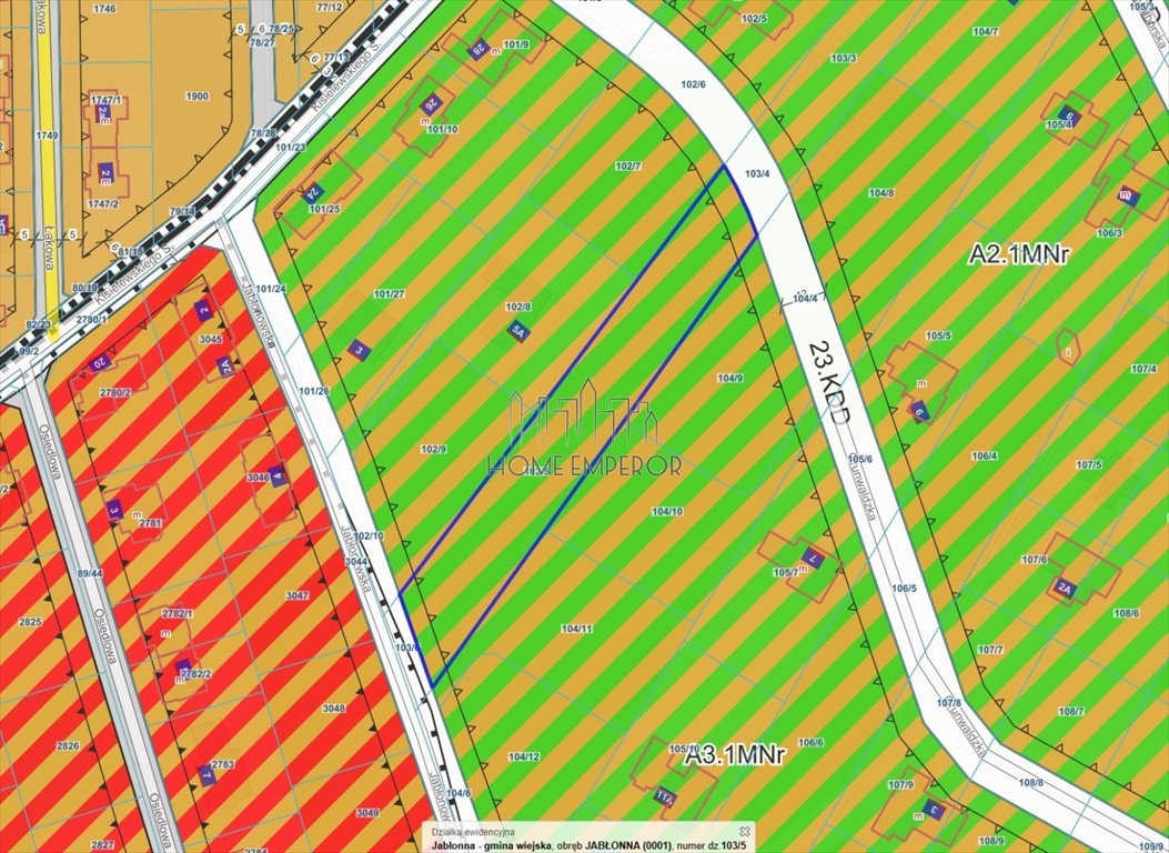 Działka budowlana na sprzedaż Jabłonna, Jabłonowska  2 690m2 Foto 1