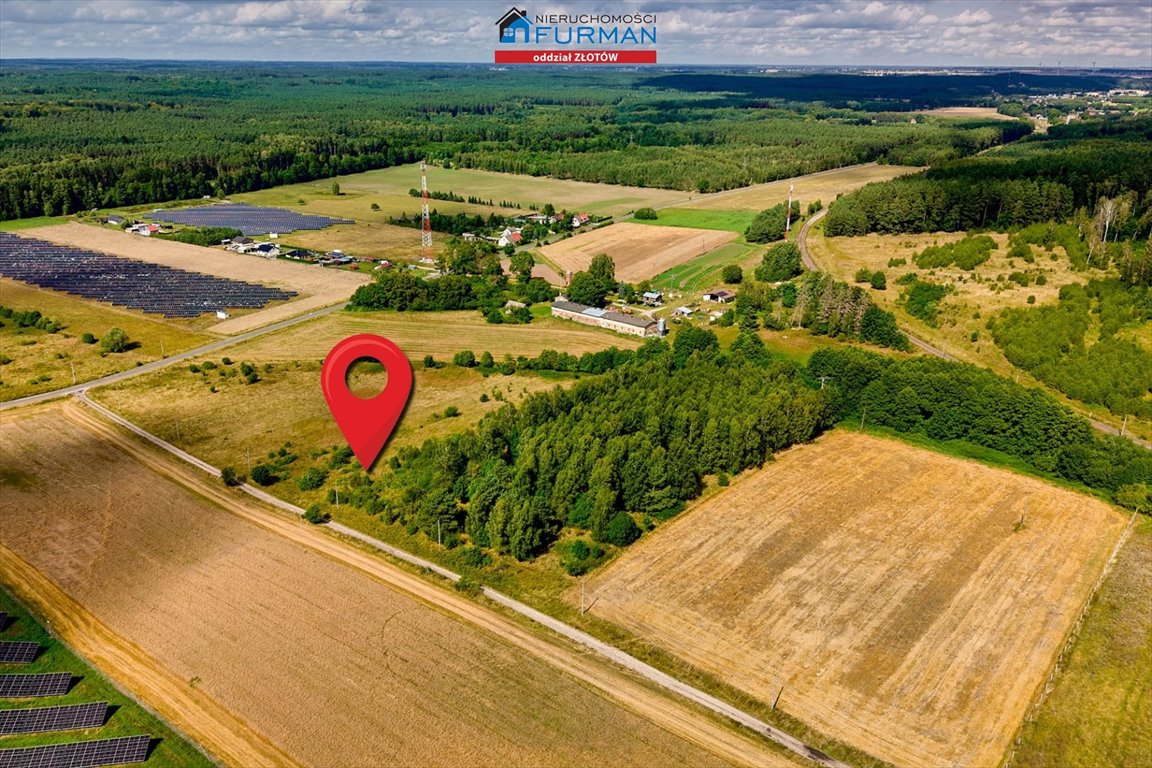 Działka 3000 m² z WZ - Anielin z naturalnym zagajnikiem Rydzynka  3 000m2 Foto 1