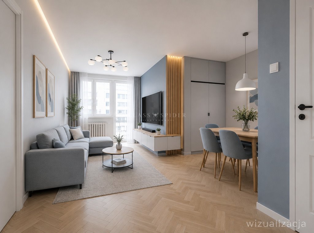 Sprzedam jasne 3-pokojowe mieszkanie 47,9 m² w Warszawie: Warszawa Wola: Krochmalna