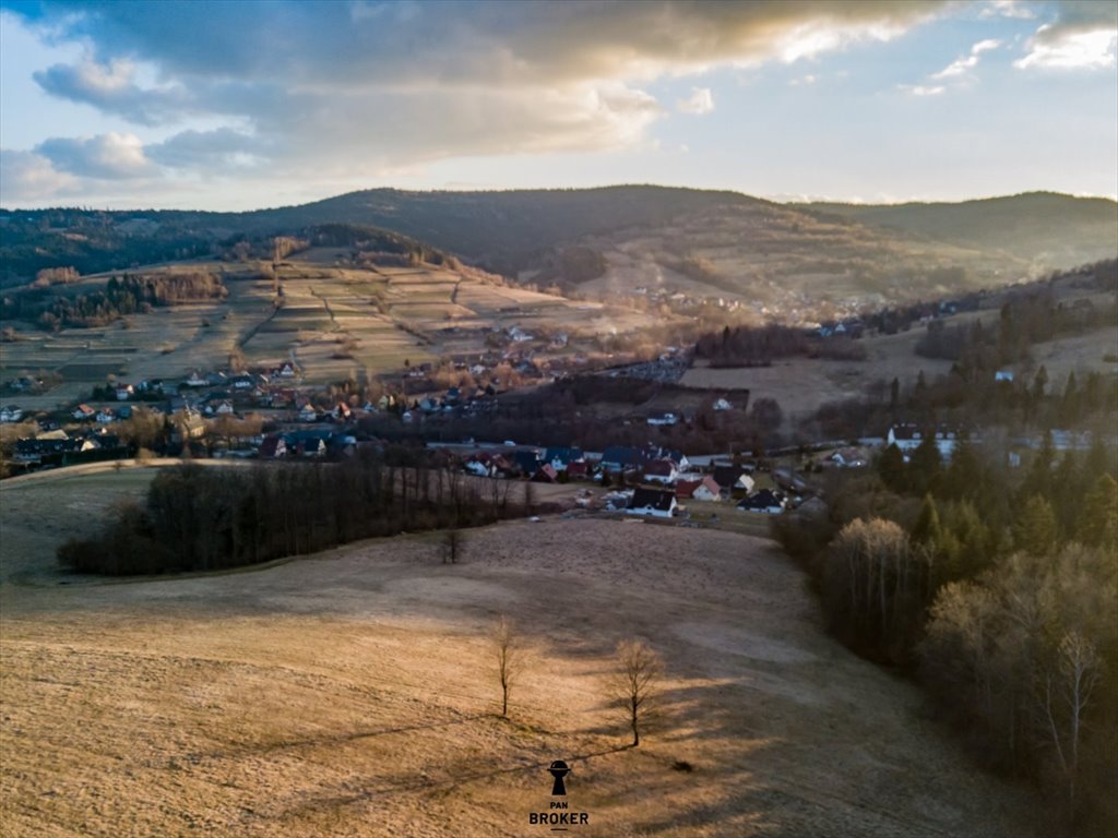 Działka budowlana na sprzedaż Skomielna Czarna  8 374m2 Foto 5