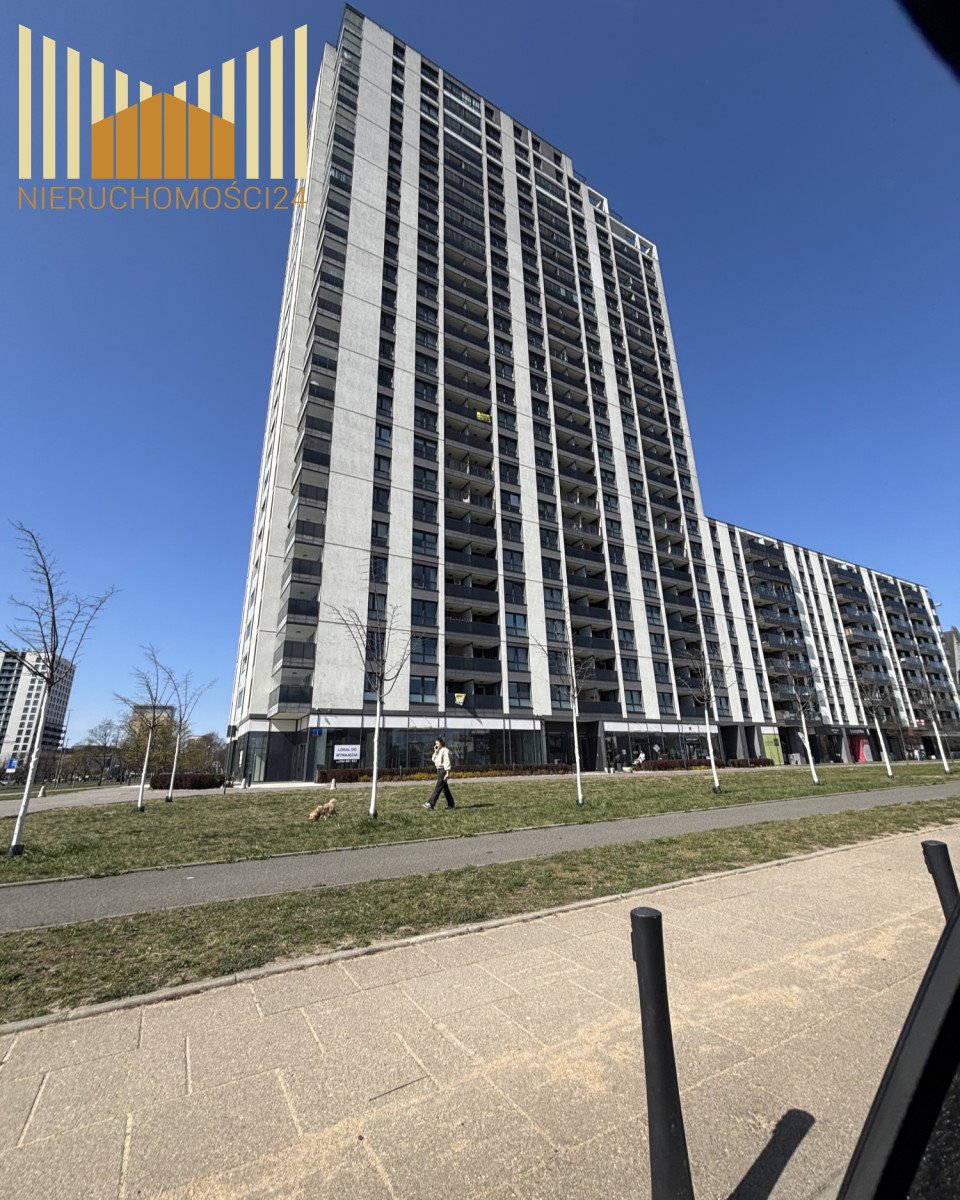Zapraszam do wynajmu biura 63 m² z patio i parkingiem w Aura Sky Warszawa, Praga-Południe  63m2 Foto 1