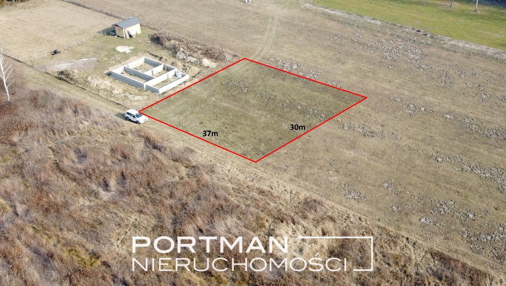 Działka budowlana na sprzedaż Osieck  1 107m2 Foto 1